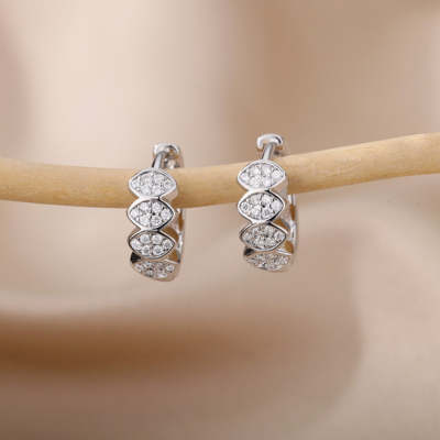 Geometric Hoop Earrings For Women